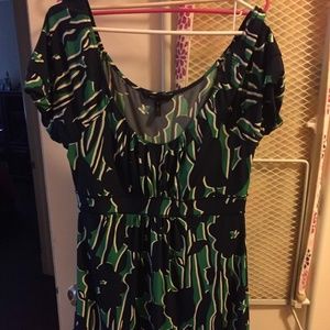 BCBG Max Azria Floral Dress L
